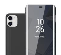 Coque pour Apple iPhone 11 Housse Etui Protection Miroir Portefeuille