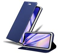 Coque pour Apple iPhone 11 en CLASSY BLEU FONCÉ Housse de protection Étui avec fermeture magnétique, fonction de support et compartiment pour carte