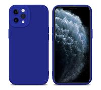 Coque pour Apple iPhone 11 PRO en FLUID BLEU Housse de protection Étui en silicone TPU flexible