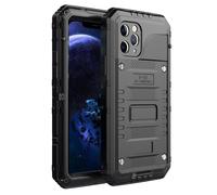 Coque pour Apple iPhone 11 PRO en Noir Housse de protection Étui Protection robuste à 360° avec protection d'écran Outdoor Heavy Duty résistant aux chocs