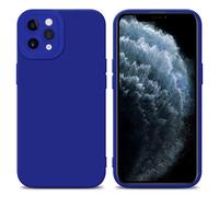 Coque pour Apple iPhone 11 PRO en FLUID BLEU Housse de protection Étui en silicone TPU flexible