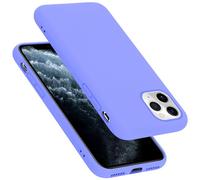 Coque pour Apple iPhone 11 PRO en LIQUID LIGHT PURPLE Housse de protection Étui en silicone TPU flexible