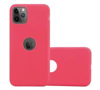 Coque pour Apple iPhone 11 PRO MAX en CANDY ROUGE Housse de protection Étui en silicone TPU flexible