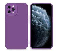 Coque pour Apple iPhone 11 PRO MAX en FLUID VIOLET MAT Housse de protection Étui en silicone TPU flexible