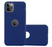 Coque pour Apple iPhone 11 PRO MAX en CANDY BLEU FONCÉ Housse de protection Étui en silicone TPU flexible