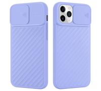 Coque pour Apple iPhone 11 PRO MAX en Mat Violet Housse de protection Étui en silicone TPU flexible et avec protection pour appareil photo