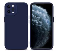 Coque pour Apple iPhone 11 PRO MAX en FLUID BLEU FONCÉ Housse de protection Étui en silicone TPU flexible