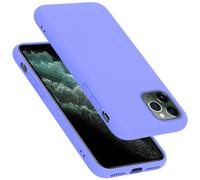 Coque de téléphone - CADORABO - Apple iPhone 11 Pro Max - Silicone TPU - Violet - Design fin