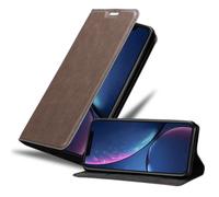 Coque pour Apple iPhone 11 PRO MAX en MARRON CAFÉ Housse de protection Étui avec fermeture magnétique, fonction de support et compartiment pour carte