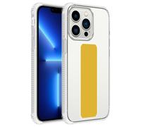 Coque pour Apple iPhone 11 PRO MAX en JAUNE Housse de protection Étui en silicone TPU flexible avec support et fonction stand