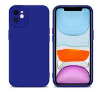 Coque pour Apple iPhone 12 en FLUID BLEU Housse de protection Étui en silicone TPU flexible