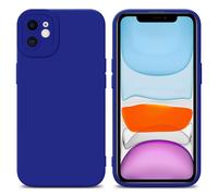 Coque pour Apple iPhone 12 en FLUID BLEU Housse de protection Étui en silicone TPU flexible