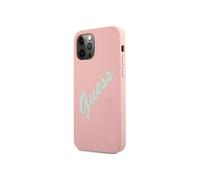 Coque pour Apple iPhone 12 Pro Max Collection Silicone Vintage en TPU Rose