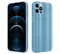 Coque pour Apple iPhone 12 PRO MAX Etui Protection Brossé TPU Cover Case