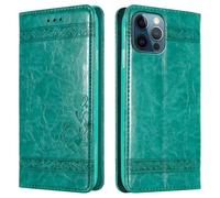 Coque - CADORABO - iPhone 12 PRO MAX - Housse Turquoise - Étui Book - Protection Magnétique
