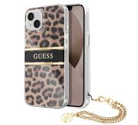 Coque pour Apple iPhone 13 Mini Leopard avec breloque Léopard