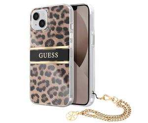 Coque pour Apple iPhone 13 Mini Leopard avec breloque Léopard
