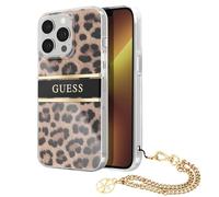 Coque pour Apple iPhone 13 Pro Leopard avec breloque Léopard