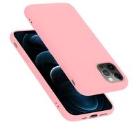 Coque pour Apple iPhone 13 PRO MAX en LIQUID PINK Housse de protection Étui en silicone TPU flexible