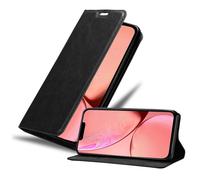 Coque pour Apple iPhone 13 PRO MAX en NOIR NUIT Housse de protection Étui avec fermeture magnétique, fonction de support et compartiment pour carte