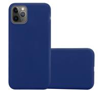 Coque pour Apple iPhone 13 PRO MAX en CANDY BLEU FONCÉ Housse de protection Étui en silicone TPU flexible