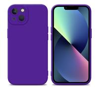 Coque pour Apple iPhone 14 en FLUID VIOLET FONCÉ Housse de protection Étui en silicone TPU flexible