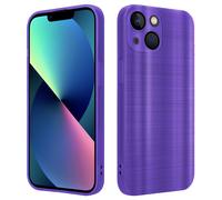 Coque pour Apple iPhone 14 PLUS Etui Protection Brossé TPU Cover Case