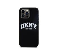 Coque pour Apple iPhone 14 Pro Édition Liquid Silicone Arch Compatible MagSafe DKNY Noir