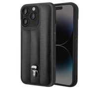 Coque pour Apple iPhone 14 Pro PU Puffy Ikonik Pins Noir