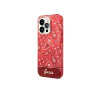 Coque pour Apple iPhone 14 Pro TPU Bandana Rouge