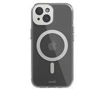 Moshi Coque pour Apple iPhone 15 MagSafe Anti-jaunissement Argent