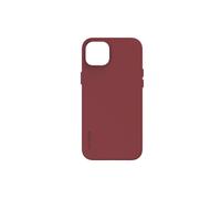 Coque pour Apple iPhone 15 Plus MagSafe en Silicone Antimicrobienne Decoded Rouge