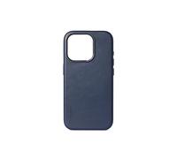 Coque pour Apple iPhone 15 Pro Max MagSafe en Cuir Pleine Fleur Ultra-Résistant Bleu marine
