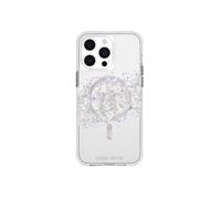 Coque Pour Apple Iphone 15 Pro Max Magsafe Modèle Karat 'touch Of Pearl' Nacrée Case Mate Gris