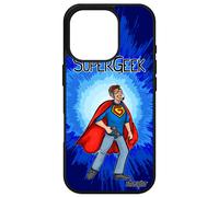 Coque Pour Apple Iphone 16 Pro En Silicone Super Geek Heros Humoristique Play Tpu Texte Noir Gamer Jeux Video Metal Pas Cher Drole Comics
