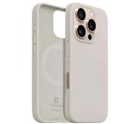 Coque pour iPhone 16 Pro Max - CRONG - Beige Pierre - MagSafe - Design Élégant - Protection Durable