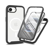 Coque pour Apple IPHONE 16e Étui 360 Degré avec Intégré Protection D'Écran Noir