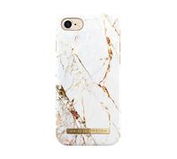 Coque pour Apple iPhone 6/7/8/SE/SE22 Modèle Fashion Carrara Motif Marbré Dorée