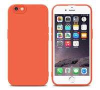 cadorabo Housse Compatible avec Apple iPhone 6 Plus / 6S Plus en Fluid Orange - Étui de Protection en Silicone TPU Flexible