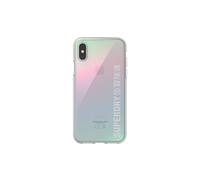 Coque pour Apple iPhone X / XS Collection Snap Case Clear en TPU Superdry Transparent