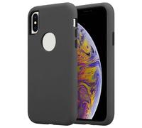 Coque pour Apple iPhone X / XS en GRIS QUARTZ Housse de protection Étui hybride avec intérieur en silicone TPU et extérieur en plastique en 2 parties