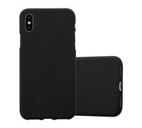 Coque pour Apple iPhone X / XS en FROST NOIR Housse de protection Étui en silicone TPU flexible