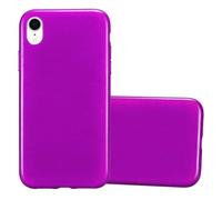 Coque pour Apple iPhone XR en Lilas Housse de protection Étui en silicone TPU flexible au design brossé