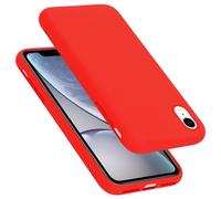 Coque pour Apple iPhone XR en LIQUID RED Housse de protection Étui en silicone TPU flexible