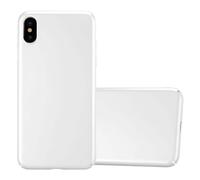 Coque pour Apple iPhone XS MAX en METALLIC ARGENT Hard Case Housse de protection Étui d'aspect métallique contre les rayures et les chocs