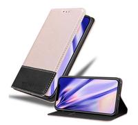 Coque pour Apple iPhone XS MAX en ROSE NOIR Housse de protection Étui avec fermeture magnétique, fonction de support et compartiment pour carte