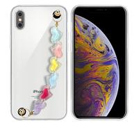 Coque pour Apple iPhone XS MAX Etui Protection Chaîne Poignet TPU Housse