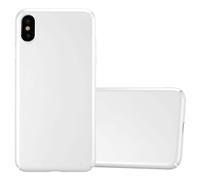Coque pour Apple iPhone XS MAX en METALLIC ARGENT Hard Case Housse de protection Étui d'aspect métallique contre les rayures et les chocs