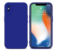 Coque pour Apple iPhone XS MAX en FLUID BLEU Housse de protection Étui en silicone TPU flexible