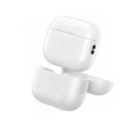Coque pour AirPods Pro 3 en Silicone Anti-rayures Compatible Recharge sans fil BigBen Blanc